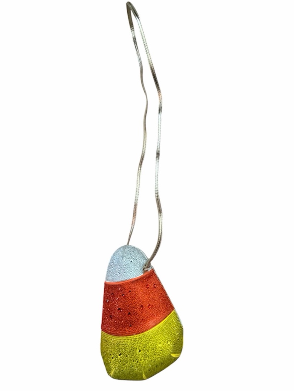 Betsey Johnson Rhinestone Candy Corn Crossbody Purse